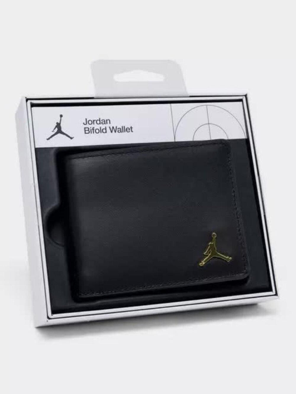 Nike Jordan Jumpman Bifold Wallet Black MA0819-023 Brand New